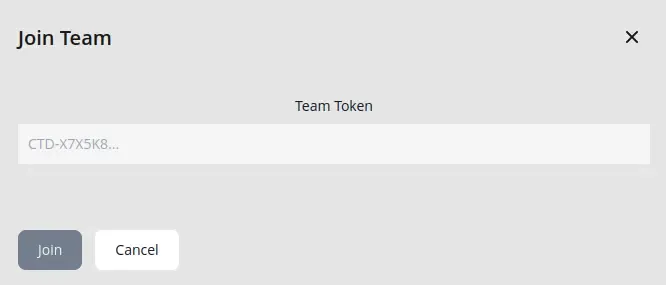 Team Join